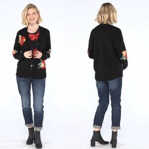 Cabi 4465 Coming Up Roses Cardigan Fall 2023 Medium EUC